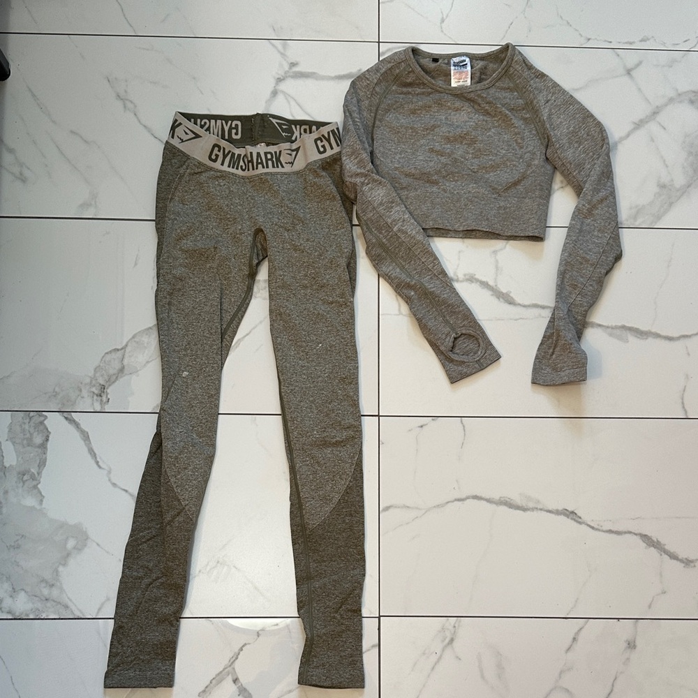 Gymshark women’s  Heather Gray Leggings